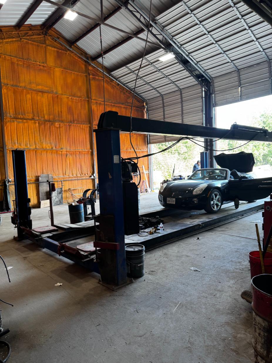 Working On Car